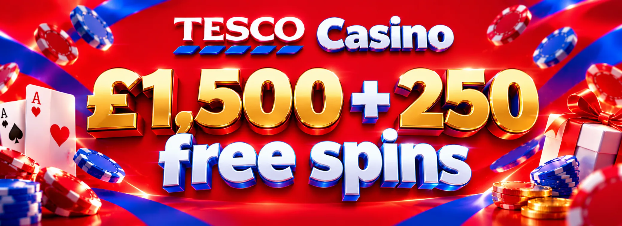 Tesco Casino welcome offer artwork